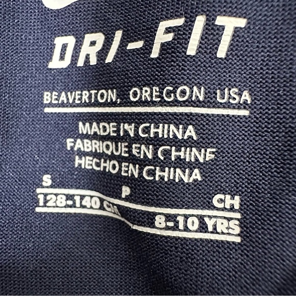 Nike SB Kids - Navy and Teal long sleeve shirt - Picture 7 of 8